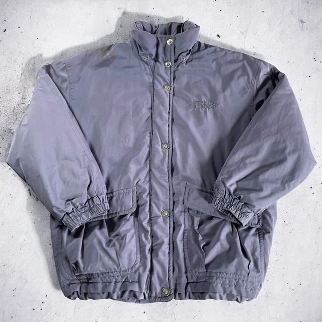 Veste De Ski Vintage ELLESSE - Doudoune Marron - Taille 40 - Occasion Très Bon état - Style Rétro