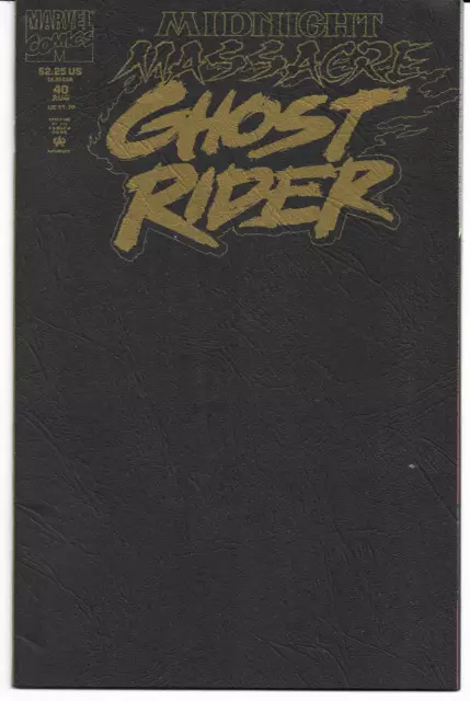 Ghost Rider Vol. 2 #40 (August 1993) [MITTERNACHTSMASSAKER]