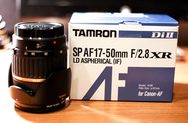 Tamron Zoom Super Wide Angle SP AF 17-50mm f/2.8 XR Di II LD Aspherical IF Lens