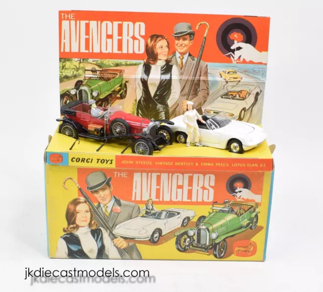 Corgi Spielzeug Geschenkset 40 'Avengers' virtuell neuwertig/verpackt