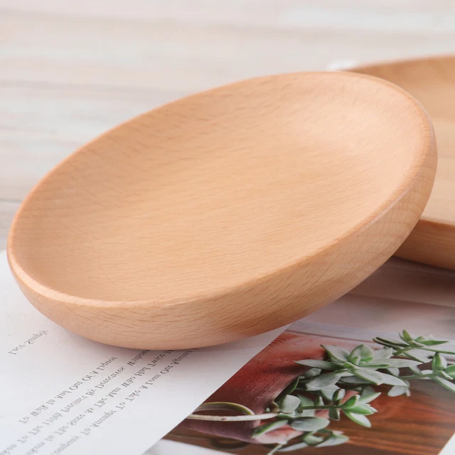 Piatto per stoviglie vassoio rotondo eco-friendly cena servire piatto dessert