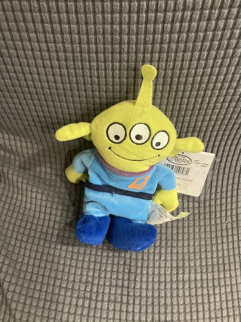 TOY STORY DISNEY Store Pixar Plush Plushie Softy Toy Beanie Baby Alien ...