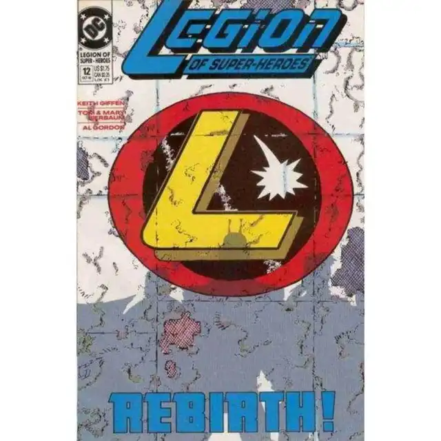 Legion of Super-Heroes (1989 series) #12 in Very Fine + condition. DC comics [q}