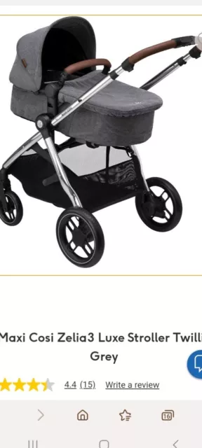 Maxi Cosi Zelia3 Luxe Stroller Twillic Grey