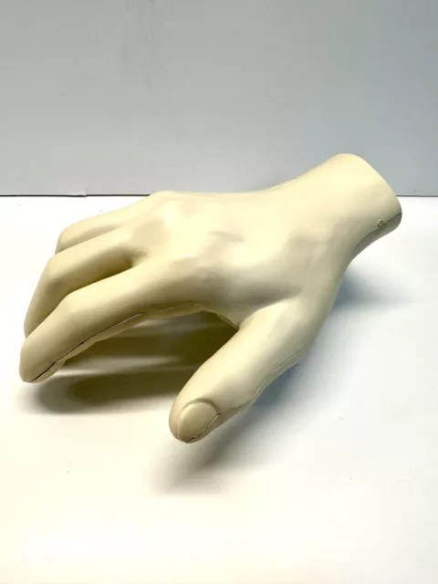 1967 MEDICAL HAND MODEL Anatomical Merck Advertising Halloween Prop Puzzle Rare