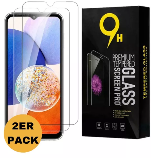 2x Für Samsung Galaxy Schutzglas Glasfolie Displayschutz Hartglas Handy Panzer