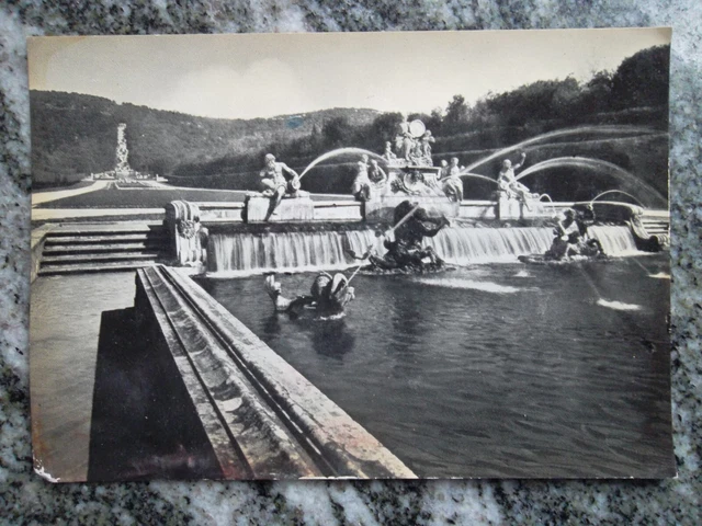cartolina caserta parco reale la zampillera