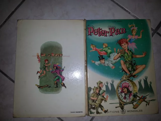 Peter Pan éditions mondiales Del Duca illustrations Giu PIN 1963