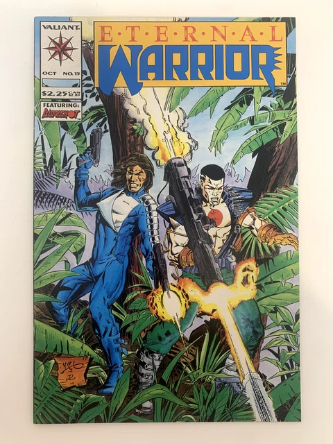 Eternal Warrior #15 VF/NM; Valiant | Bloodshot