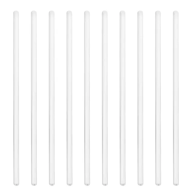 10PCS Glass Mixing Rod Glass Stir Rods Glass Stirrer Rods Glass Stirring Sticks