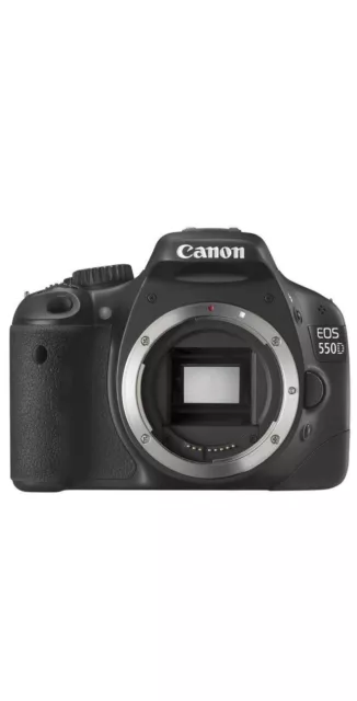 Canon EOS 550D digitale 18,0-MP-Spiegelreflexkamera – schwarz (nur Gehäuse)