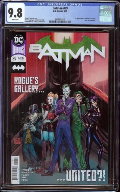 Batman # 89 CGC 9.8 White (DC, 2020) 1st appearance Punchline (cameo)