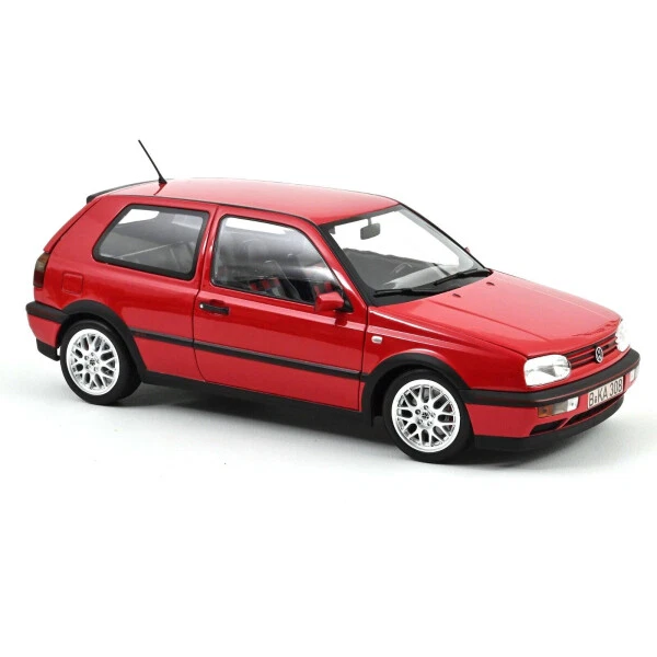 Maxie Mk3 Rabbit NOREV VW GOLF III GTI 1996 flash red 1:18 Rabbit Volkswagen MK3 ...