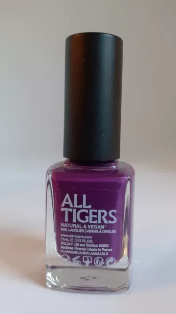 ALL TIGERS Vernis naturel opaque vegan - Violet 299 WALK THE TALK