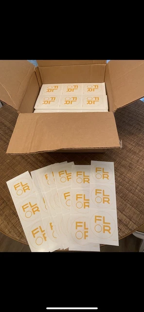 Adhesivos de interfaz puntos FLOR 100 piezas) nuevos conectores