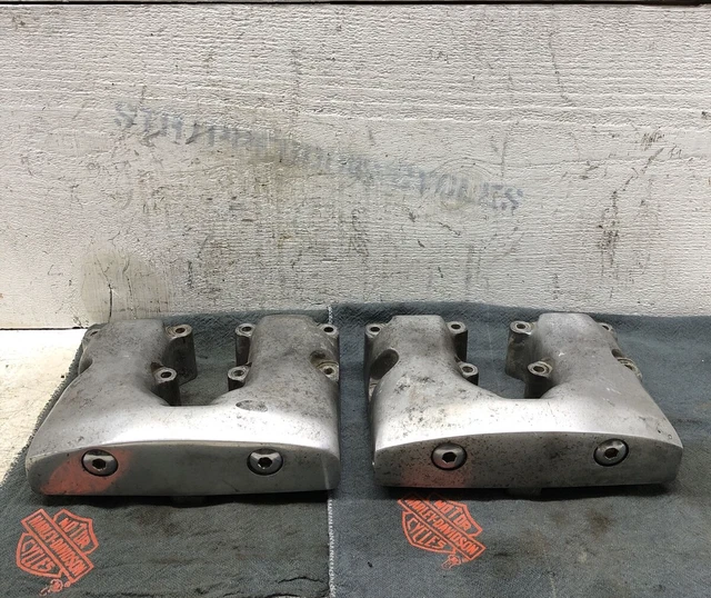 HARLEY DAVIDSON SHOVELHEAD Engine Rocker Boxes OEM ! 1981 FXWG shovel