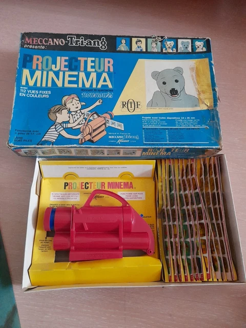 Vue Stéréoscopique Meccano Triang Minema Nounours – Bonne Nuit Les Petits, 1965