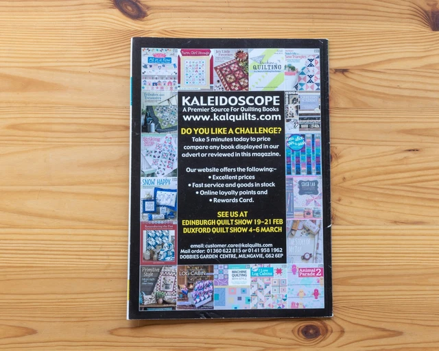 FABRICATIONS QUILTING FOR You Magazine Issue 100 March April 2016 £2.25 ...