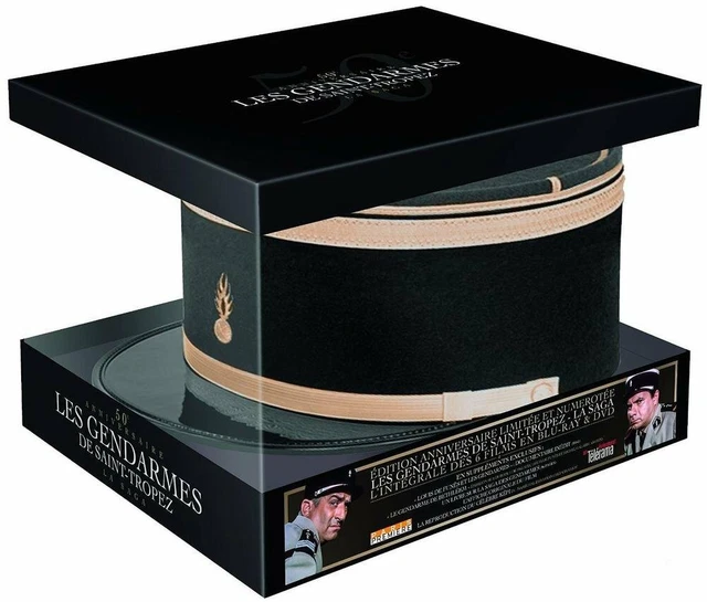 Les Gendarmes de Saint-Tropez Édition limitée 50 ans coffret Blu-ray neuf