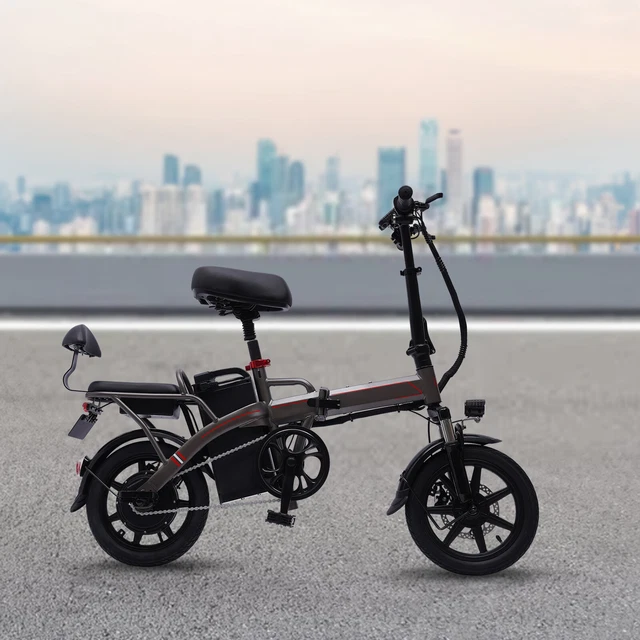 14/16 Zoll Klapprad Mit Scheibenbremsen - Perfekt Für Schüler & Studenten