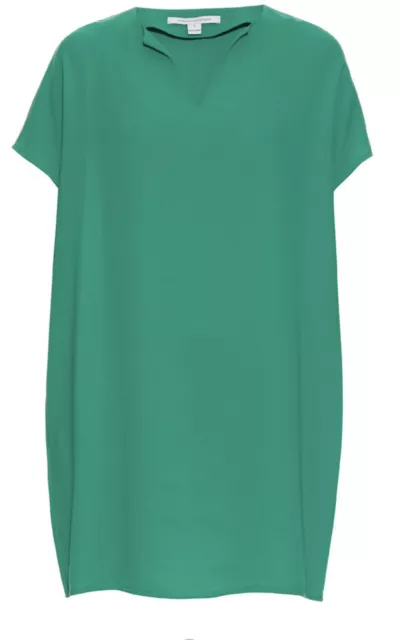 Diane Von Furstenberg Kora Dress / Emerald Green / Size Small (Oversize Style)