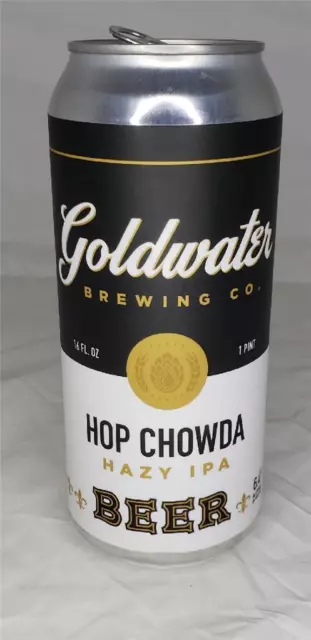 Craft Beer Can Goldwater Brewing Company Hop Chowda Hazy IPA India Pale Ale