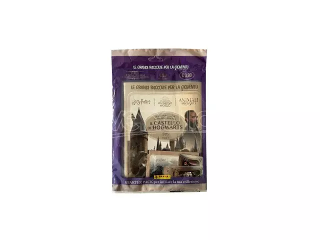 Panini Adesivi Harry Potter Il Castello Starter Set - Carte Da Gioco/collezione