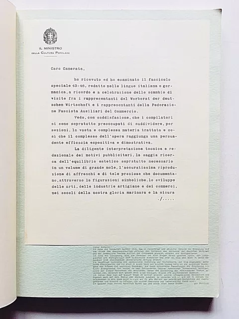 La pubblicità d'Italia Rivista 50 - 54 1941 fascismo propaganda Erberto Carboni 2