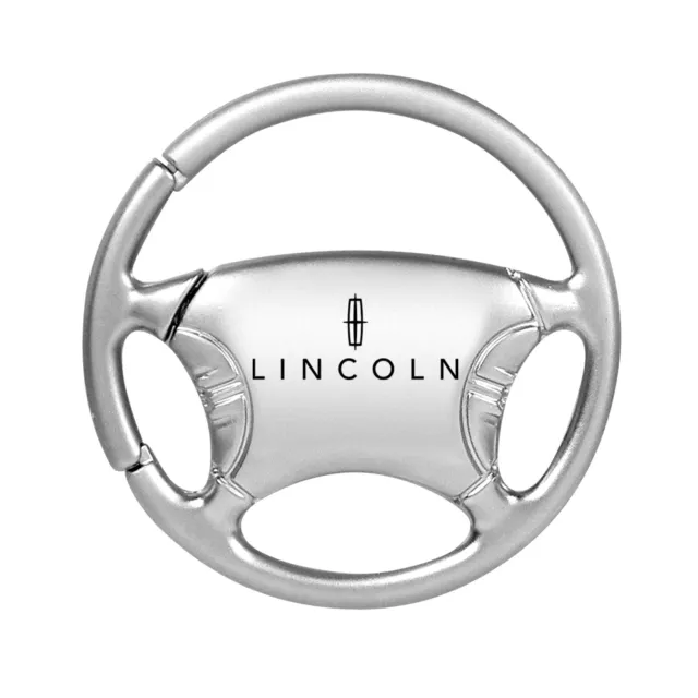 Lincoln Logo Steering Wheel Key Chain Key-Ring Keychain