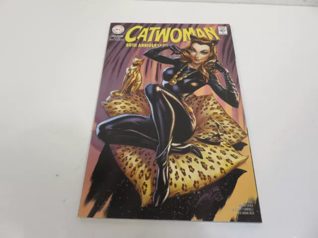 Catwoman 80Th Anniversary J Scott Campbell Cover Dc Comics 1960S Variant
