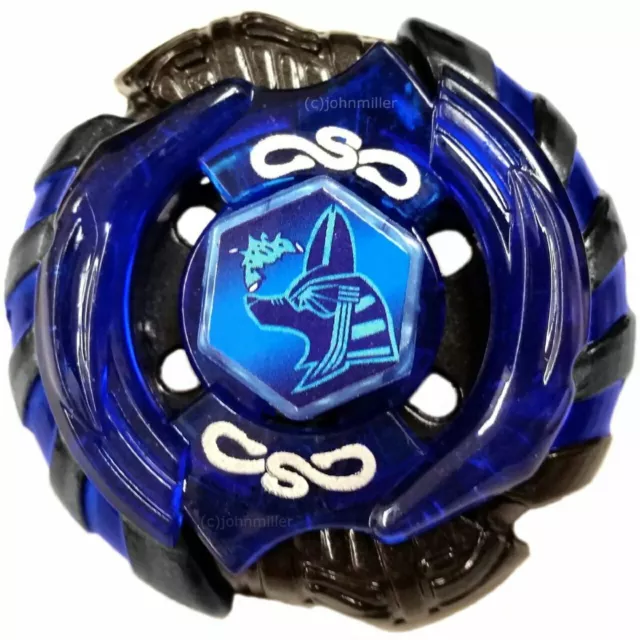 Anubis Black Blue Legend Version Metal Fury Beyblade Mercury Anubius