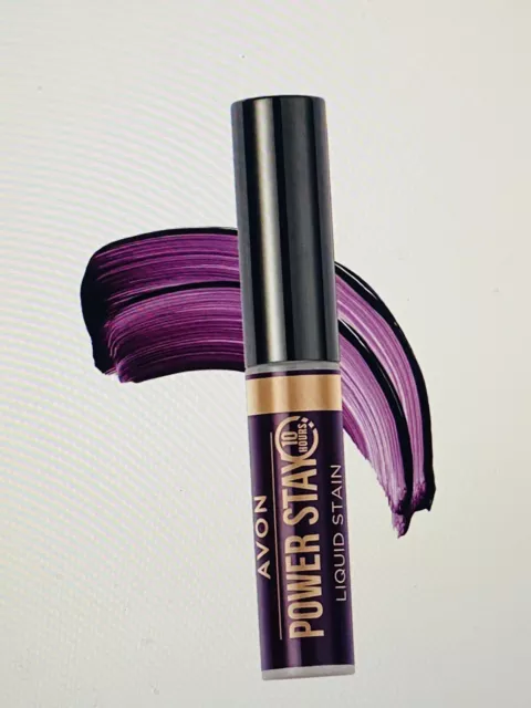 AVON POWER STAY flüssiger Lippenstift bis zu 10  Stunden Halt After Dark