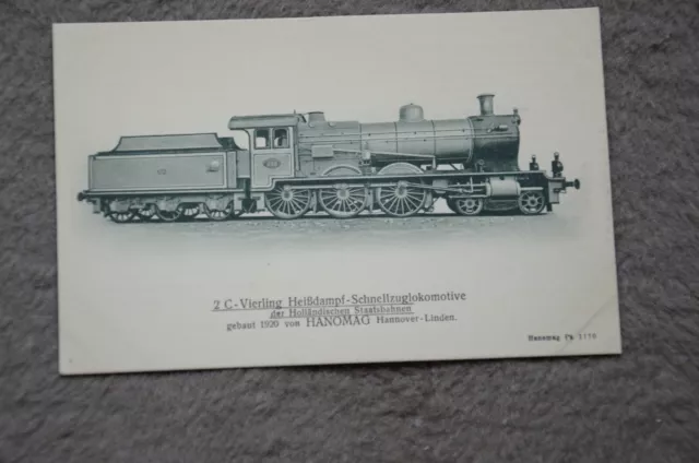 37349 Ak 2 C Vierling Heißdampf Locomotive pour Trains Rapides Le Néerlandais