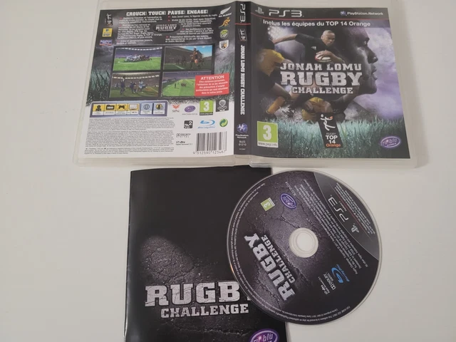 Jeu PS3 Jonah Lomu Rugby Challenge 3 - Version Française - Neuf Sous Blister