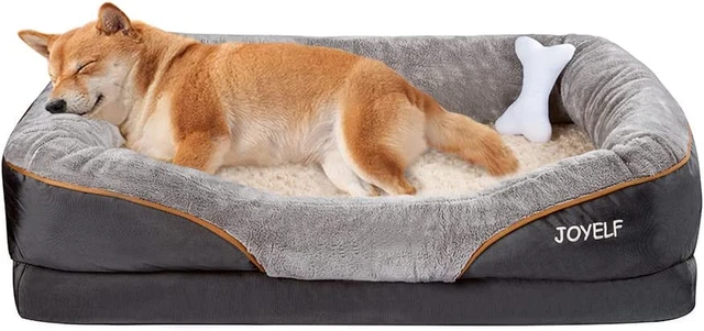 JOYELF Large Memory Foam Dog Bed, Orthopedic Dog Bed & Sofa with Removable Wash