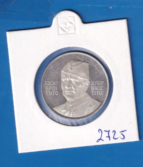 Yugoslavia Jugoslavia coin Tito Jajce - 1973 commemorative silver PP UNC # 2725