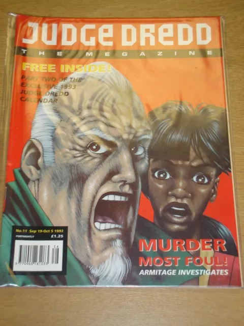 2000Ad Megazine #11 Vol 2 Judge Dredd*