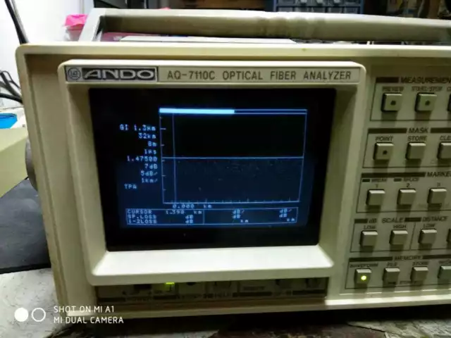 ANDO AQ-7110C Optical Fiber Analyzer.