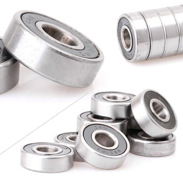 10x 12x32x10mm 6201ZZ Cuscinetto a sfera scanalatura profonda adatto motore rotante