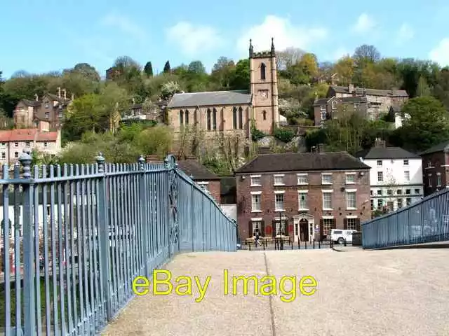 Photo 6x4 Looking North over the Iron Bridge Ironbridge Picture taken at  c2006