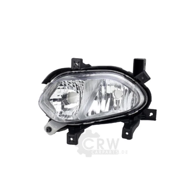 Paire De Phares Antibrouillard Noir Pour Peugeot 206 (1998-2000) - Gauche + Droite