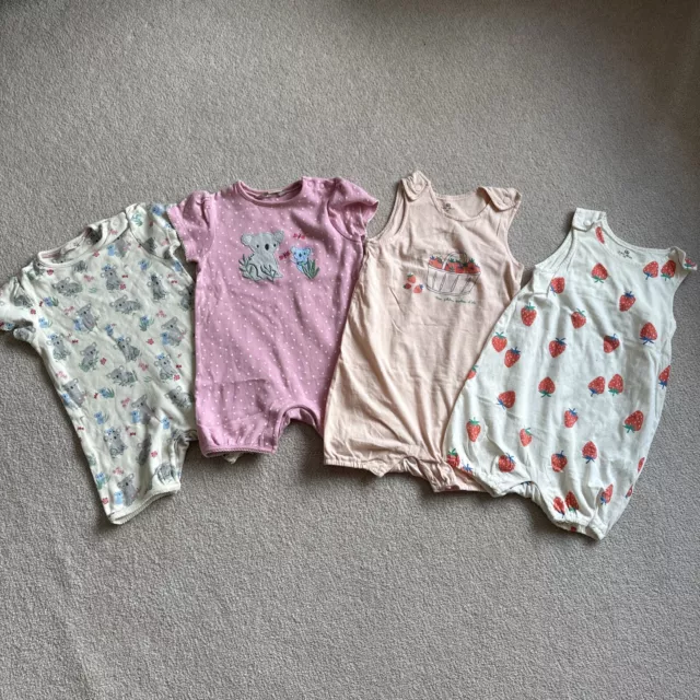 Baby Girl Clothes Bundle 18-24 Months 2 Years Rompers Summer John Lewis La Redou