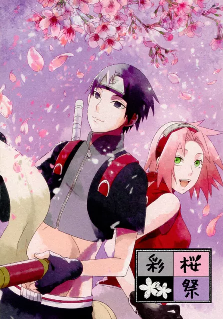 Naruto Doujinshi Comic Book Sai Yamanaka x Sakura Haruno Sai Sakura Festival