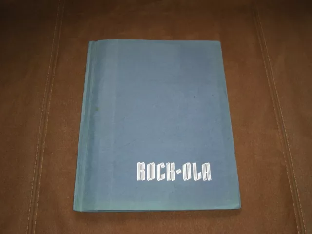 Anleitung für ROCK-OLA  Musikbox 1484 - Handbuch  Manual  Schaltplan deutsch
