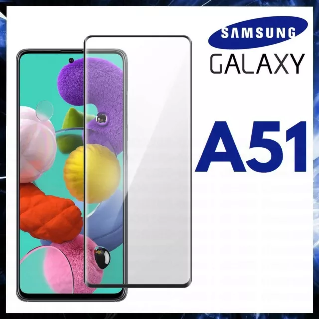 Schutzfilm Im Glas Gehärtetes Geschwungene Für SAMSUNG GALAXY A51 Schutzfolie