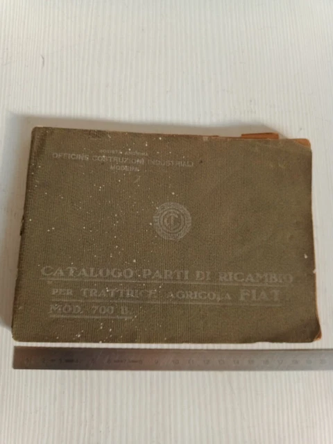 catalogo parti di ricambio originale 1932 trattore Fiat 700 B 700B