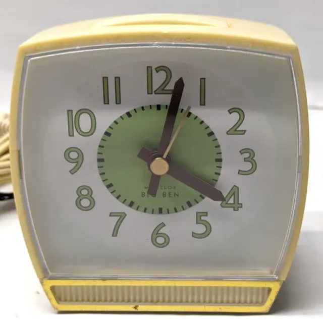 VINTAGE Westclox "Big Ben" Electric  Alarm Clock - Model 43004