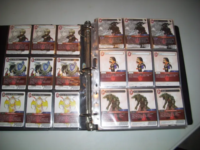 Lot cartes Fullset Final Fantasy Trading Card Game TCG FFTCG Opus 9 IX 124/124
