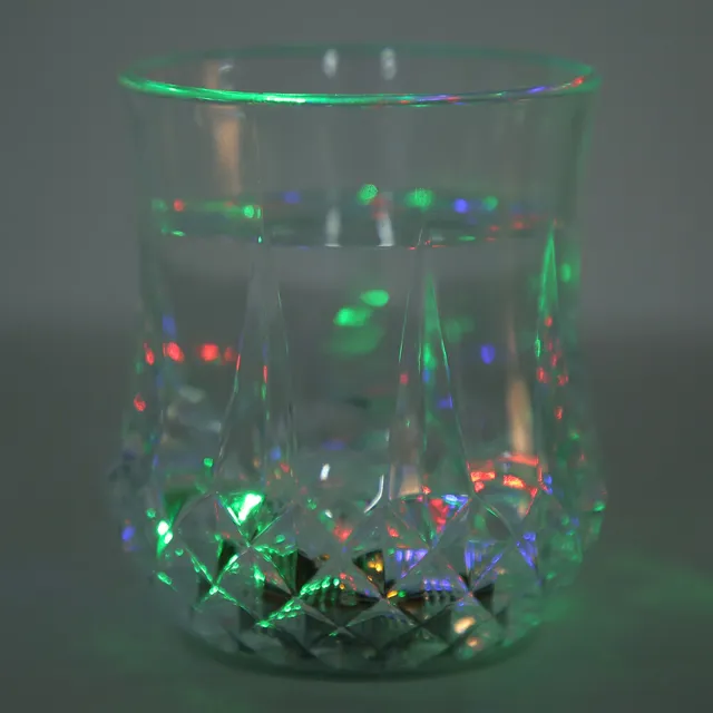 Different Gift Colorful Flashing Cup LED Cup Durable Acrylic NonToxic For LT