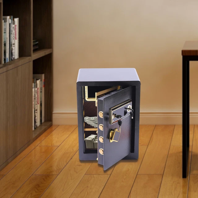 Safe Tresor Geldschrank mit Alarm Wandtresor Möbeltresor Wandsafe